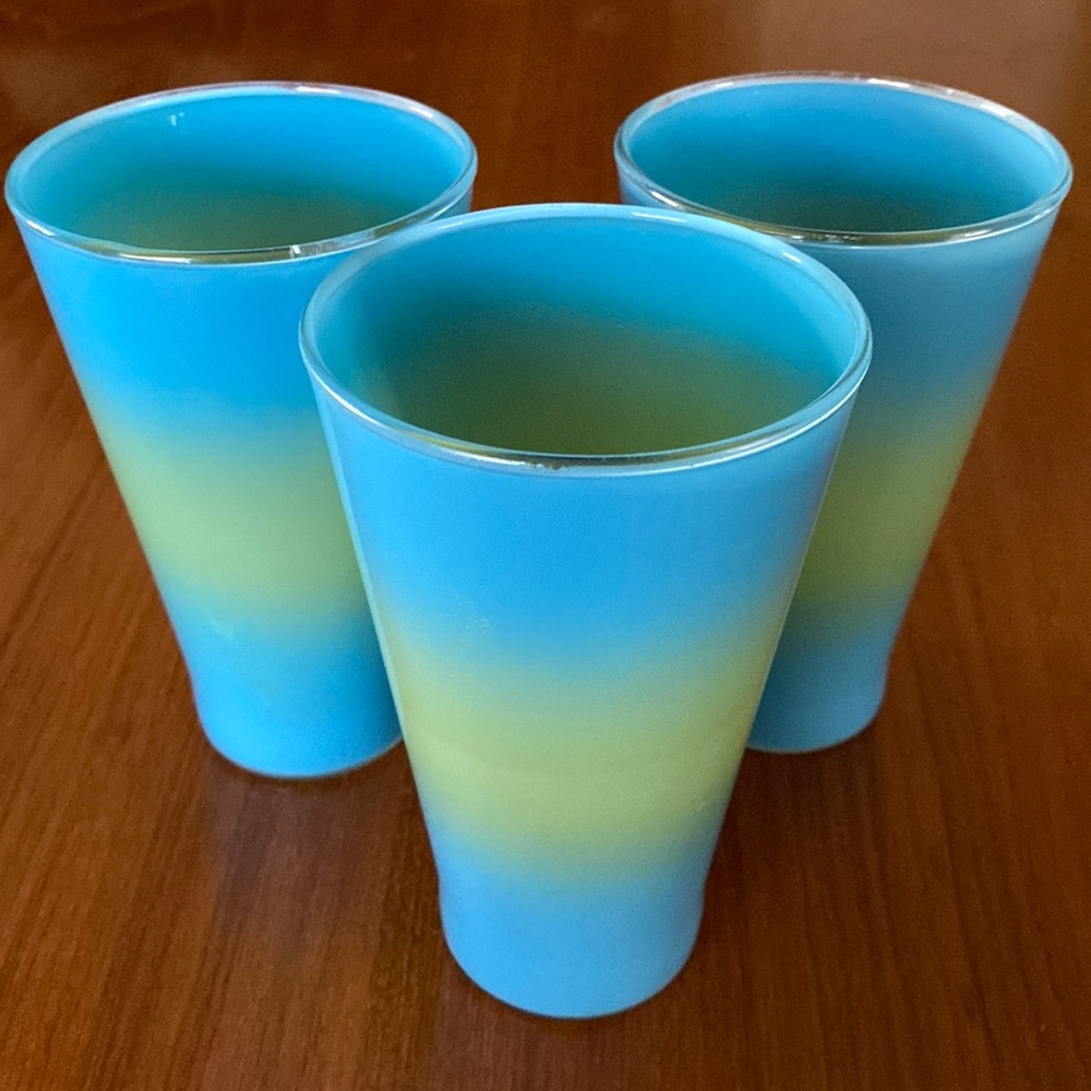 VTG 3 Ombré Drinking Glasses
